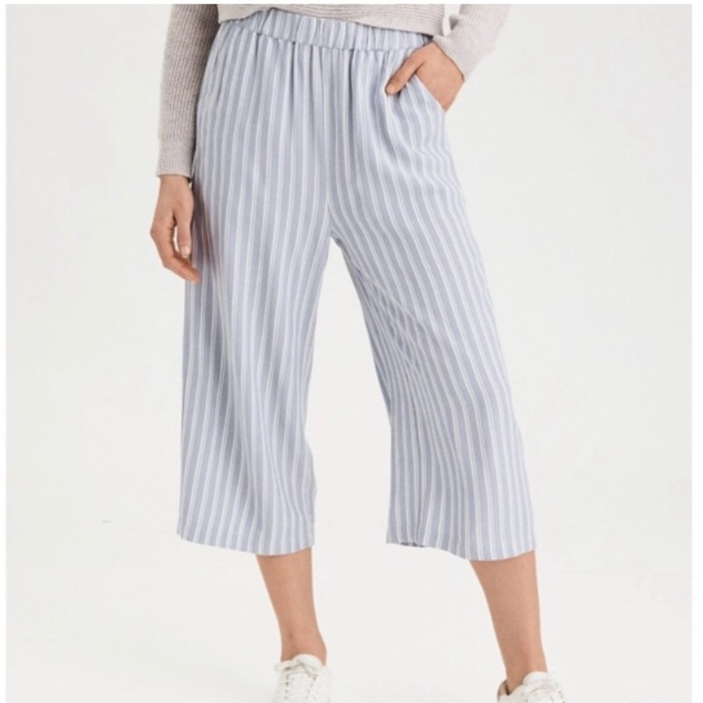 American Eagle Outfitters Crop Palazzo BoHo Pants P